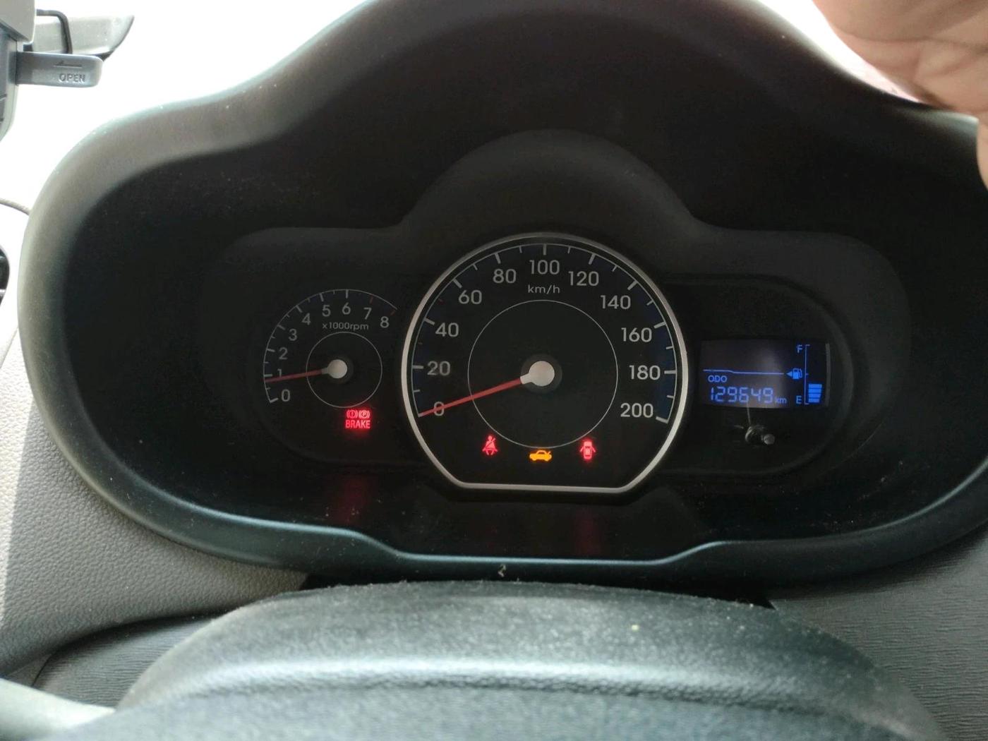 2011 Hyundai i10 SPORTZ 1.2, Petrol, Manual, 1,29,649 km, interior