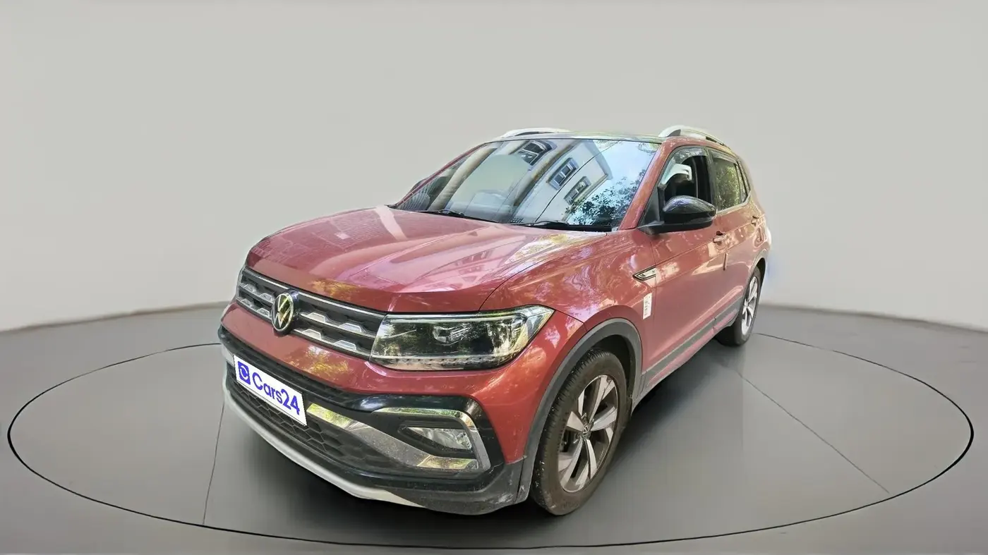 2022 Volkswagen TAIGUN TOPLINE 1.0 TSI MT, Petrol, Manual, 57,979 km, exterior