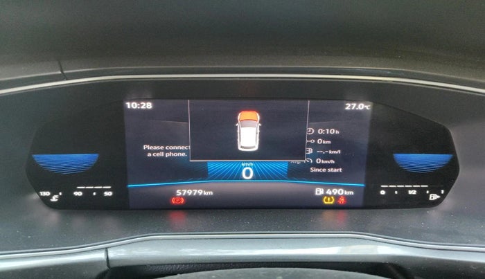 2022 Volkswagen TAIGUN TOPLINE 1.0 TSI MT, Petrol, Manual, 57,979 km, interior