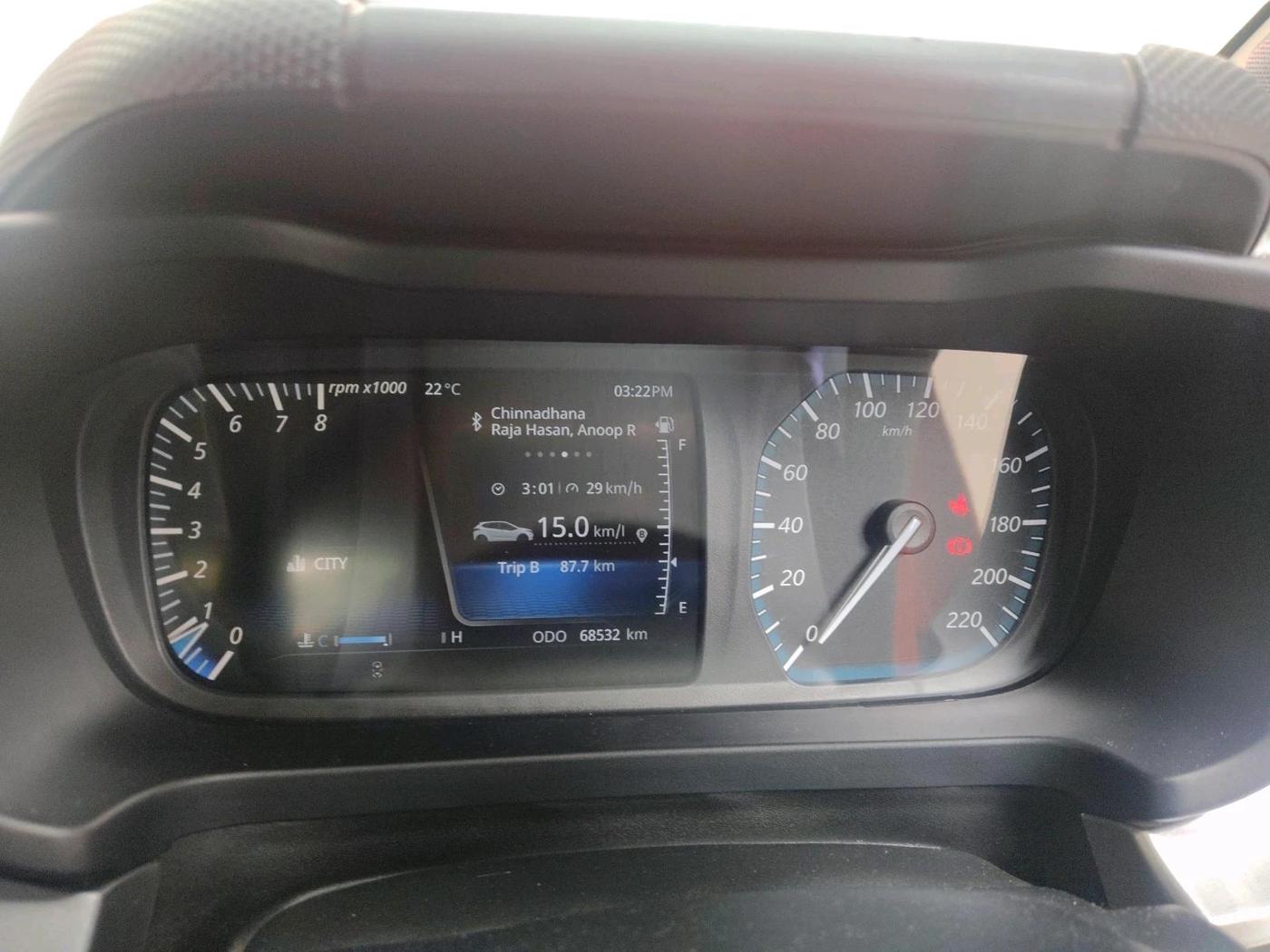 2021 Tata ALTROZ XZ PLUS I-TURBO PETROL, Petrol, Manual, 68,532 km, interior
