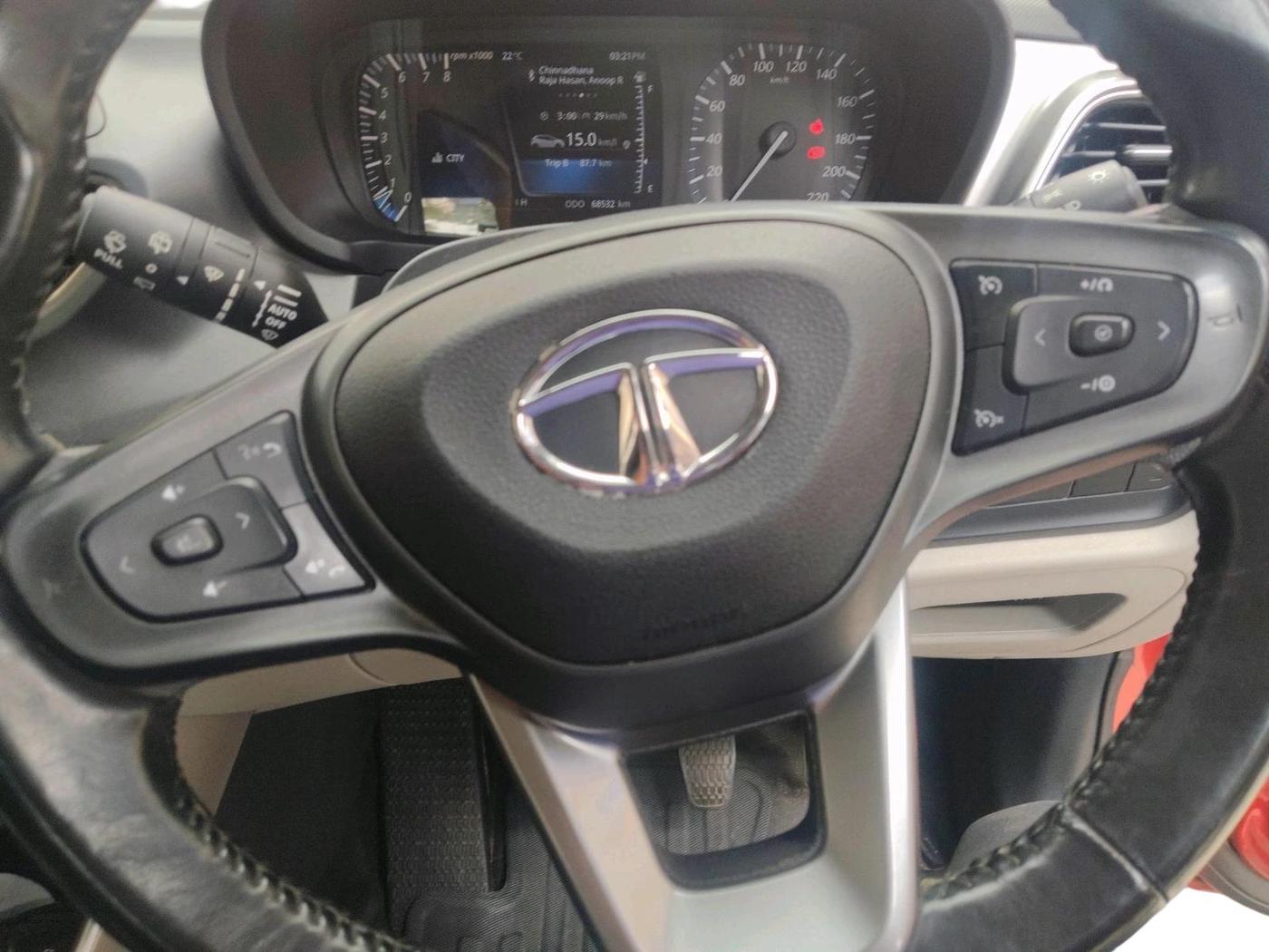 2021 Tata ALTROZ XZ PLUS I-TURBO PETROL, Petrol, Manual, 68,532 km, interior