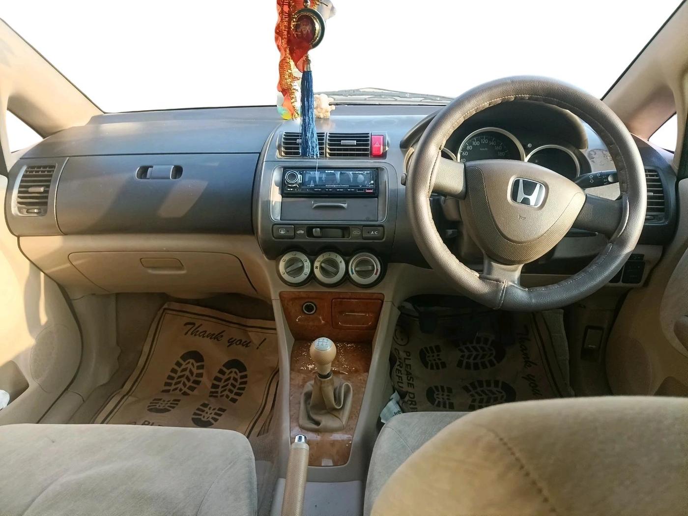 2006 Honda City ZX GXI, Petrol, Manual, 1,15,048 km, interior