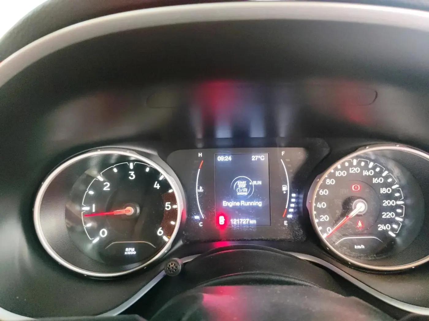 2017 Jeep Compass LONGITUDE (O) 2.0 DIESEL, Diesel, Manual, 1,21,727 km, interior