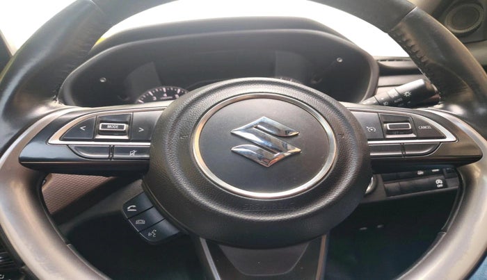 2022 Maruti BREZZA ZXI + AT SMART HYBRID, Petrol, Automatic, 35,647 km, interior