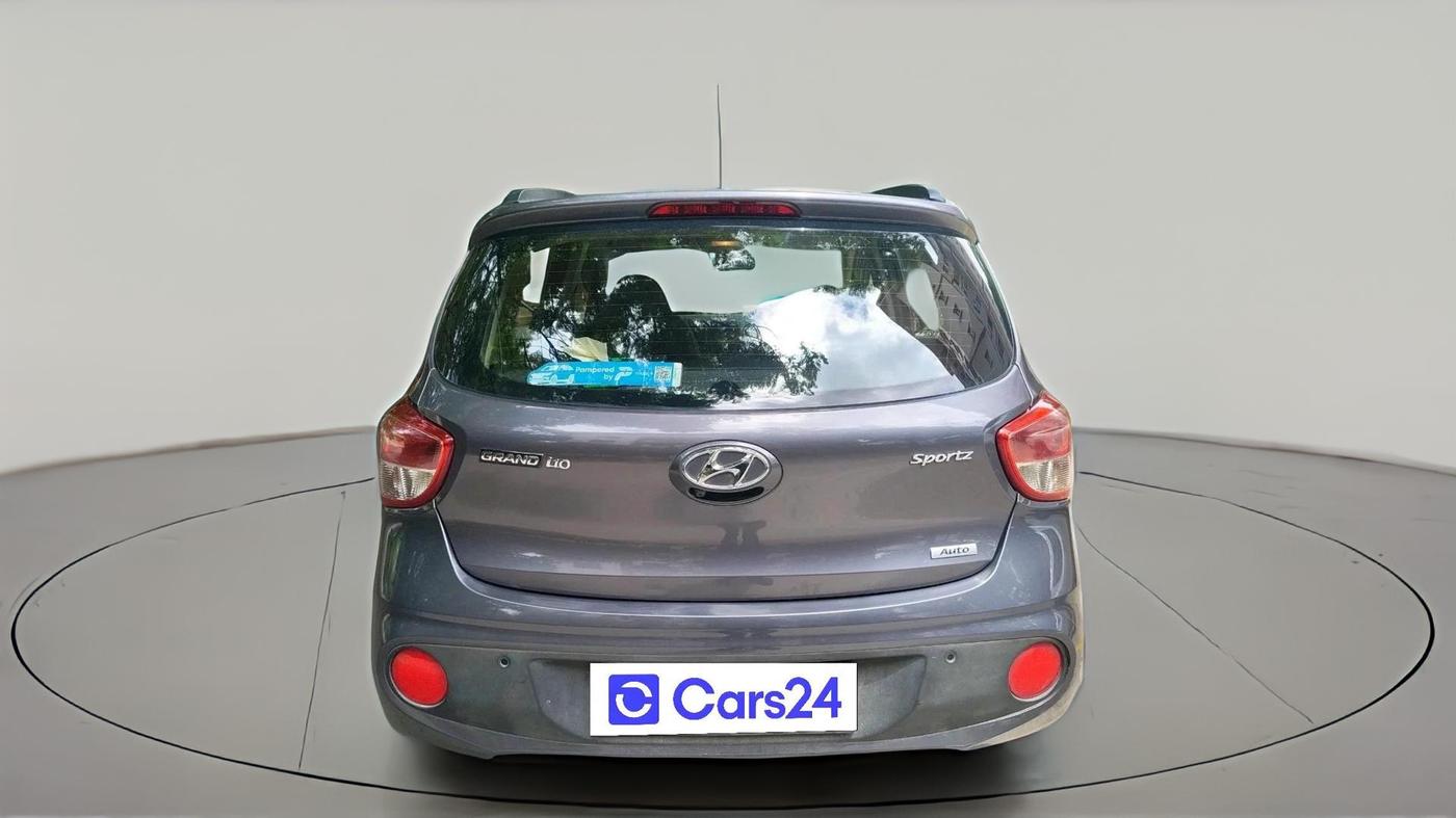 2017 Hyundai Grand i10 SPORTZ (O) AT 1.2 KAPPA VTVT, Petrol, Automatic, 45,789 km, exterior