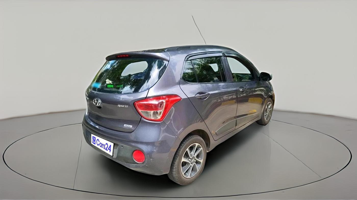 2017 Hyundai Grand i10 SPORTZ (O) AT 1.2 KAPPA VTVT, Petrol, Automatic, 45,789 km, exterior