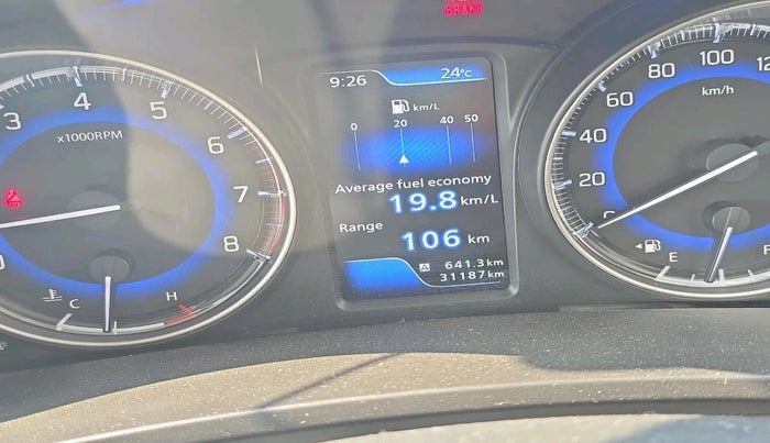 2019 Toyota Glanza G ISG, Petrol, Manual, 31,187 km, interior