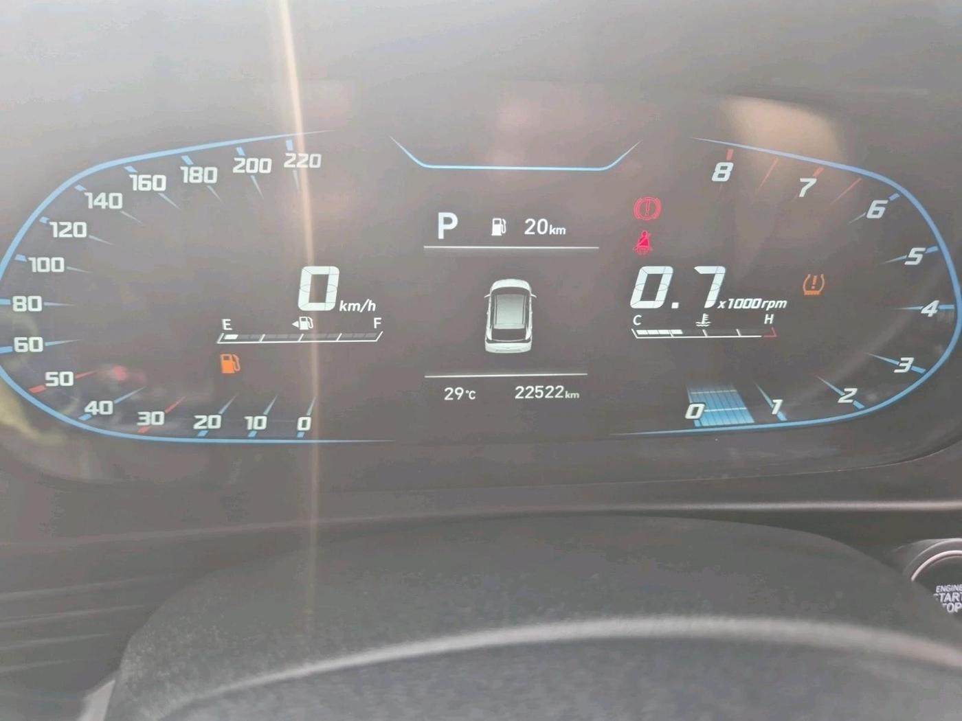 2022 Hyundai NEW I20 ASTA (O) 1.2 AT, Petrol, Automatic, 22,522 km, interior