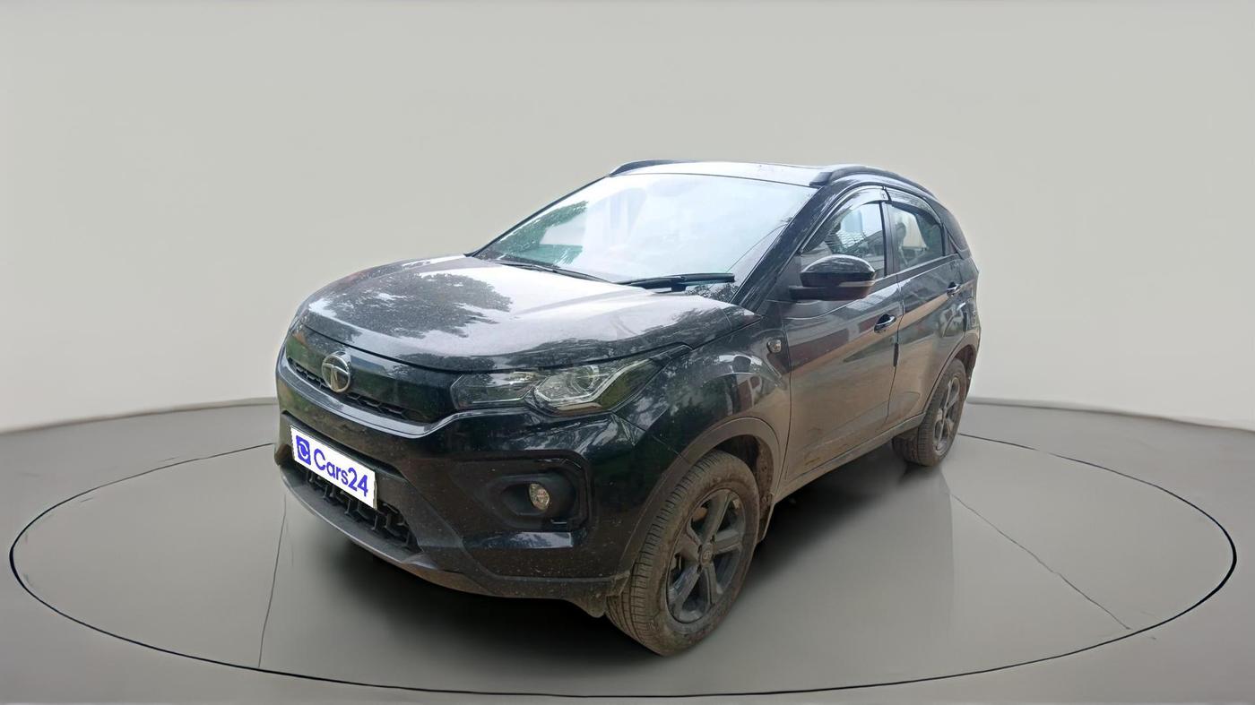 2023 Tata NEXON XZA PLUS LUX SUNROOF DARK PETROL, Petrol, Automatic, 25,249 km, exterior