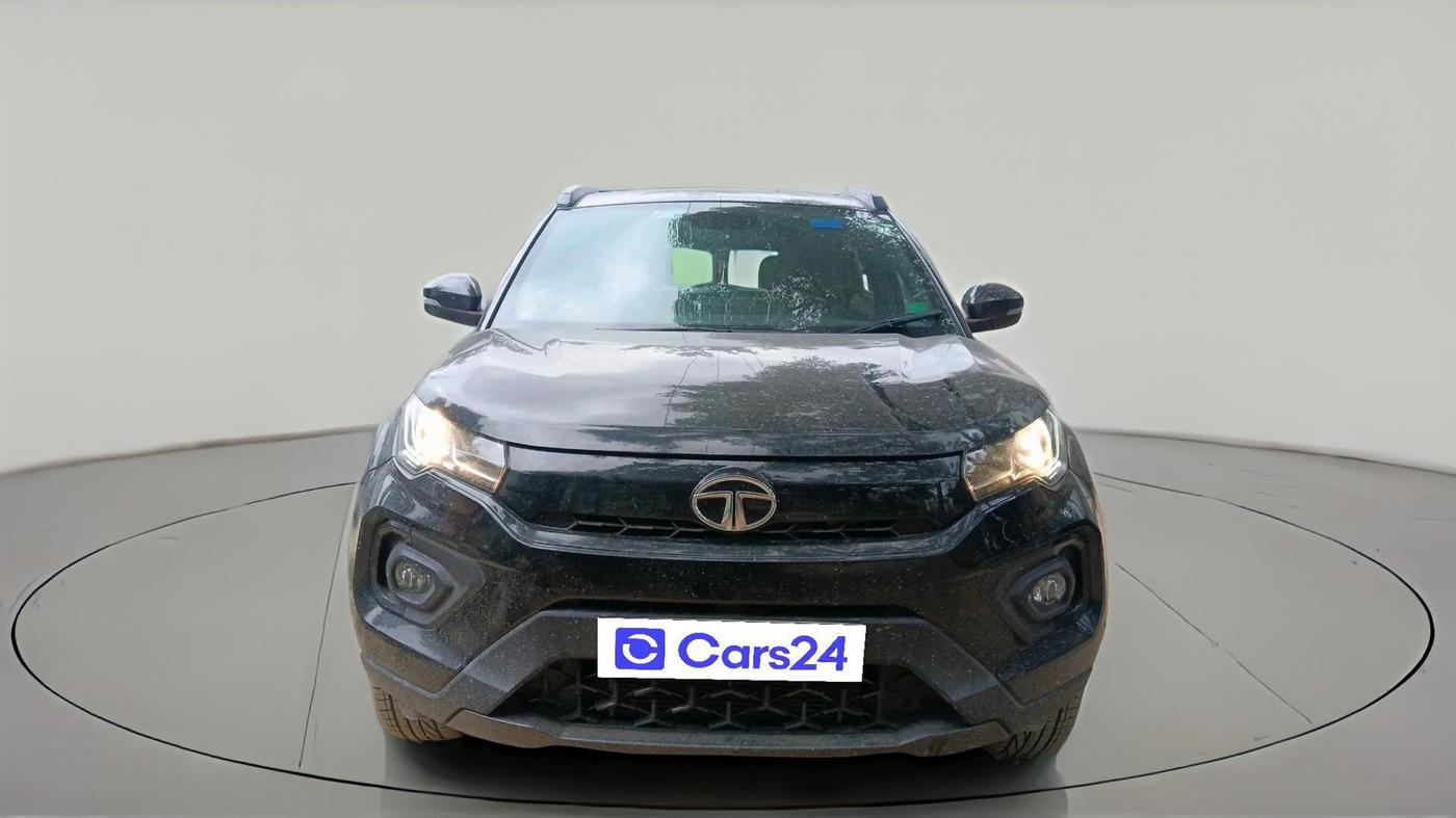 2023 Tata NEXON XZA PLUS LUX SUNROOF DARK PETROL, Petrol, Automatic, 25,249 km, exterior