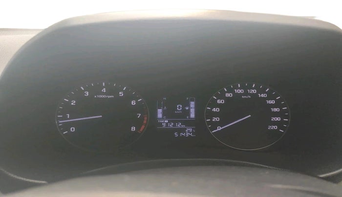 2017 Hyundai Creta SX PLUS 1.6 PETROL, Petrol, Manual, 51,434 km, interior