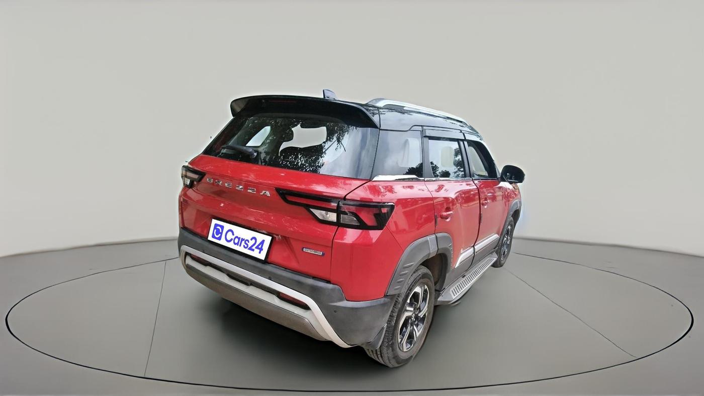 2022 Maruti BREZZA ZXI + SMART HYBRID DUAL TONE, Petrol, Manual, 18,438 km, exterior