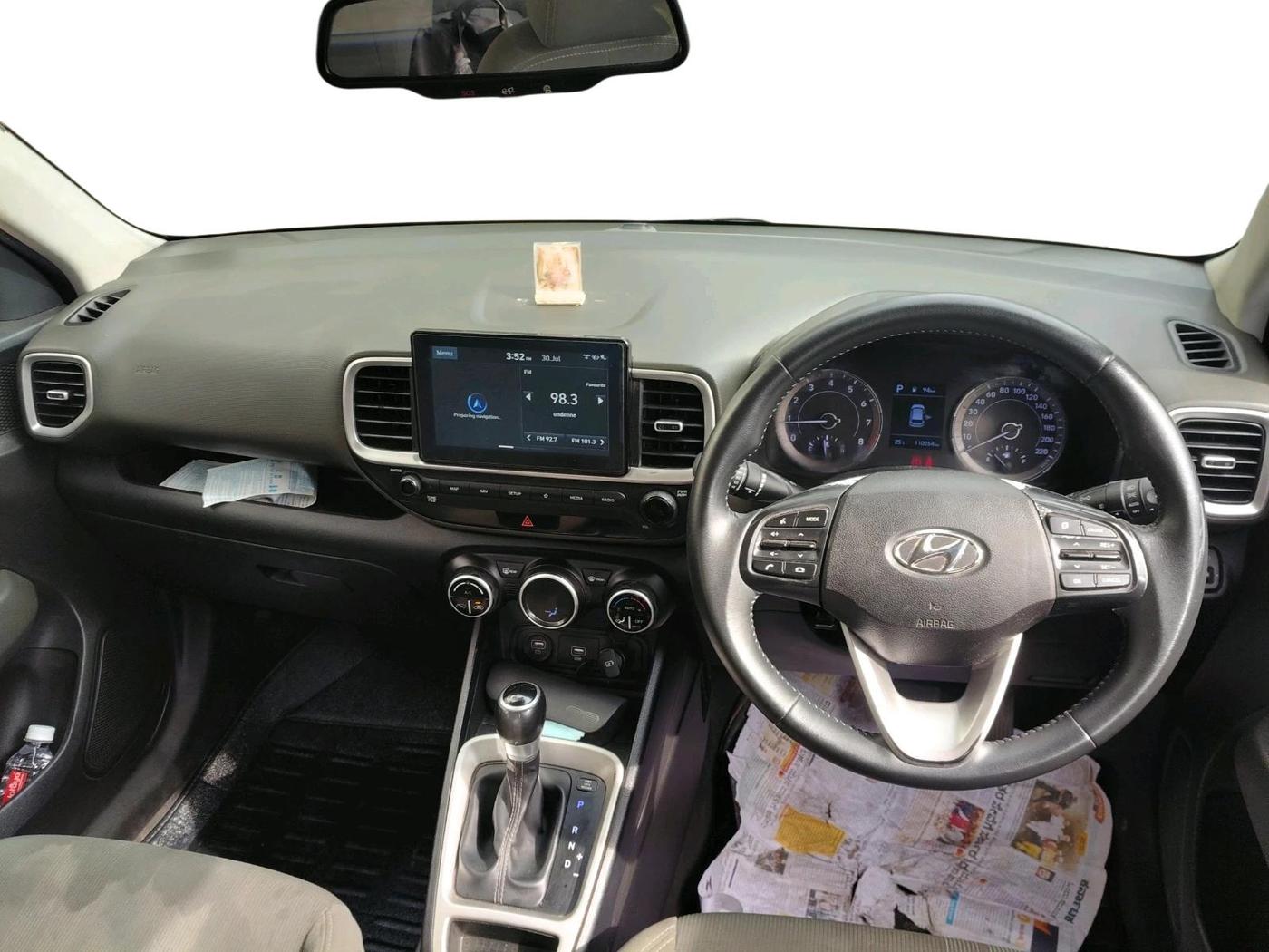 2019 Hyundai VENUE SX PLUS 1.0 TURBO DCT, Petrol, Automatic, 1,10,264 km, interior