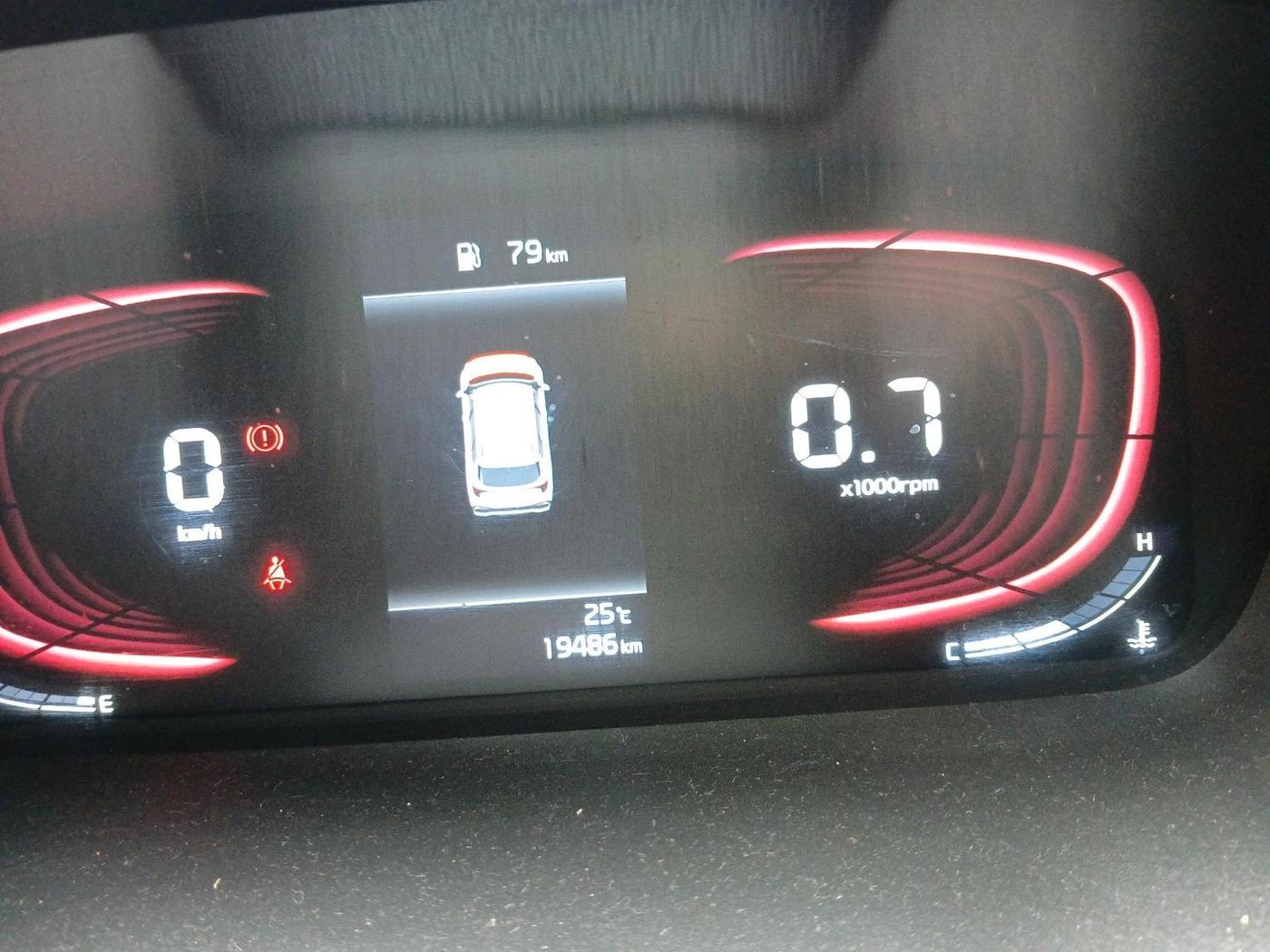 2022 KIA CARENS PRESTIGE PLUS 1.4 PETROL 7 STR, Petrol, Manual, 19,486 km, interior