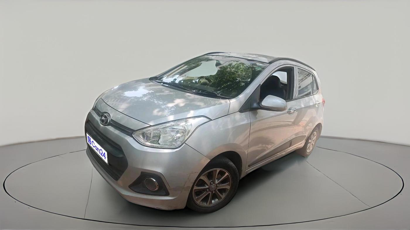 2016 Hyundai Grand i10 ASTA (O) 1.2 KAPPA VTVT, Petrol, Manual, 81,992 km, exterior