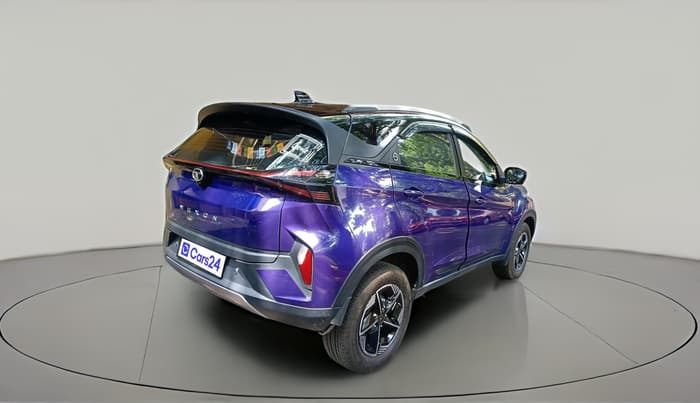 2023 Tata NEXON FEARLESS PURPLE + SUNROOF AMT DUAL TONE 1.5 DIESEL, Diesel, Automatic, 12,602 km, exterior