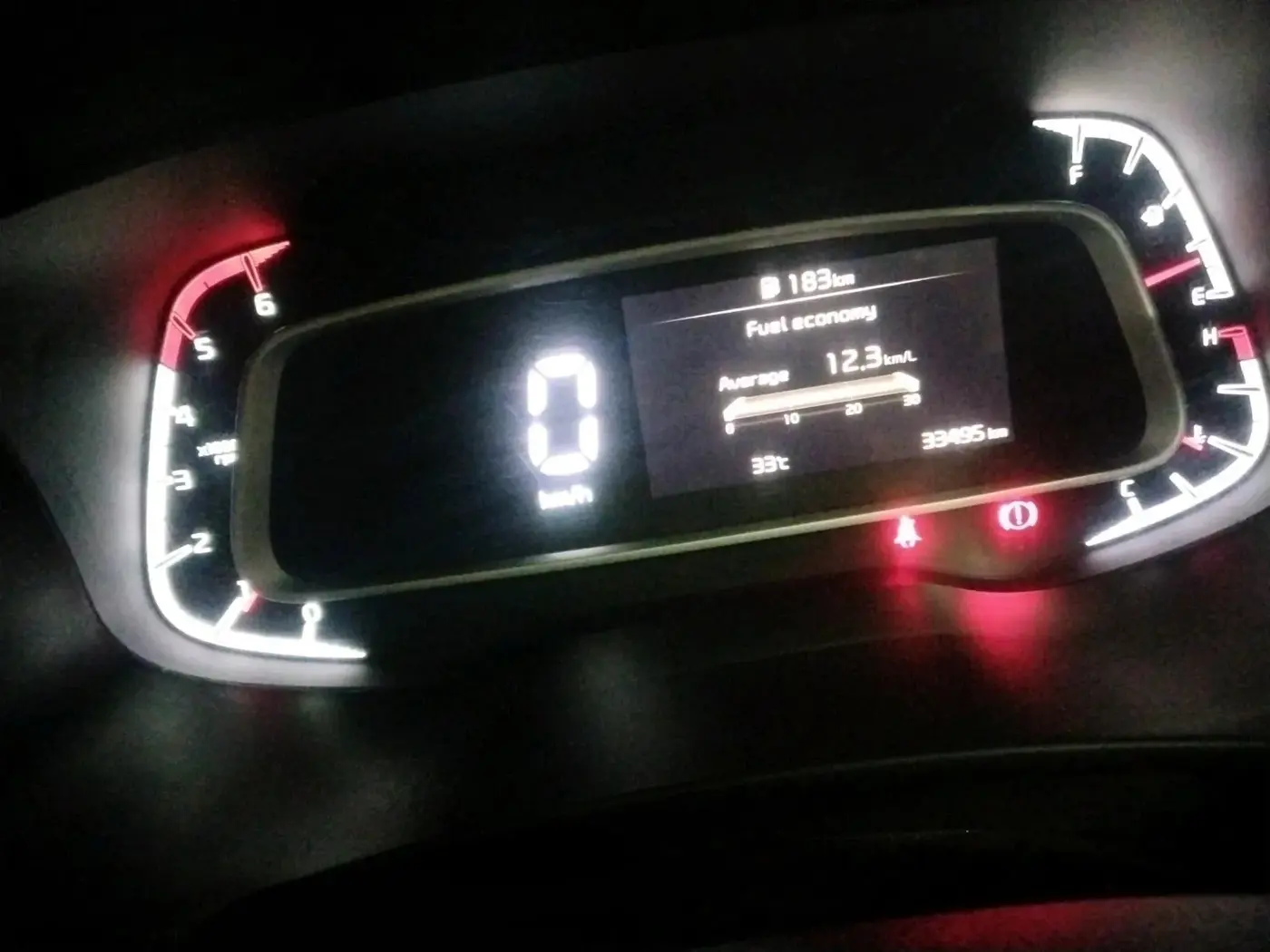 2022 KIA SONET HTX 1.5, Diesel, Manual, 33,495 km, interior