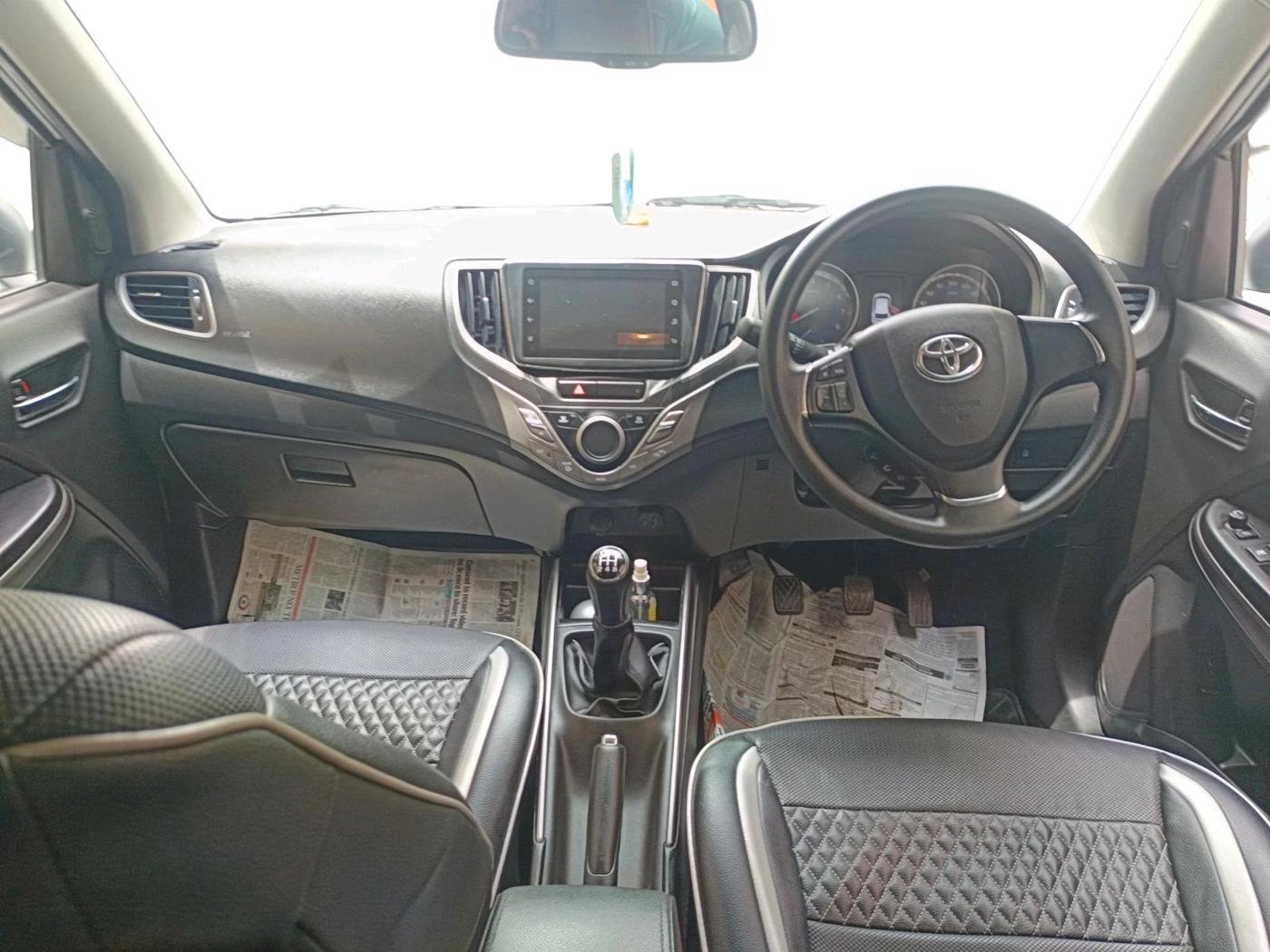 2019 Toyota Glanza G, Petrol, Manual, 23,125 km, interior