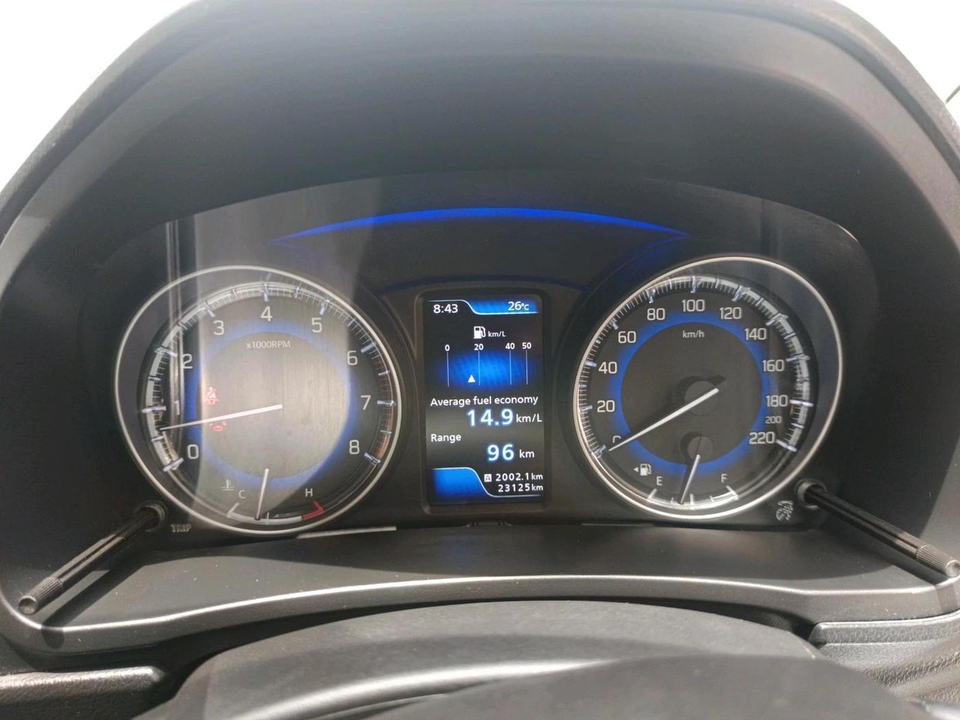 2019 Toyota Glanza G, Petrol, Manual, 23,125 km, interior