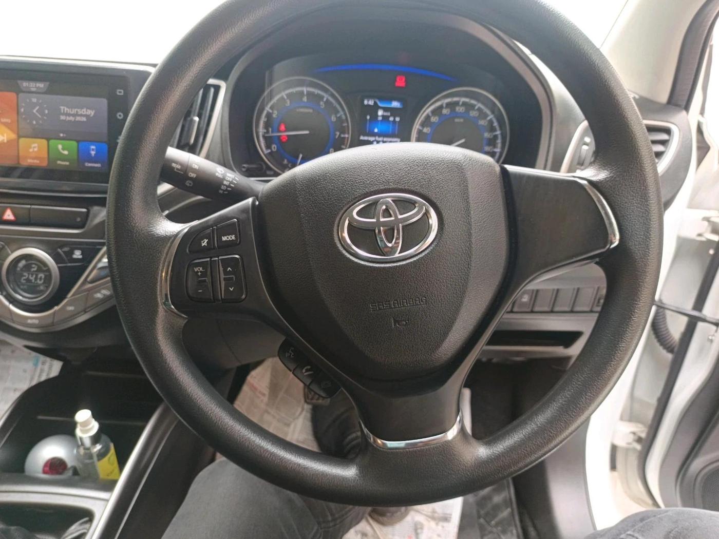 2019 Toyota Glanza G, Petrol, Manual, 23,125 km, interior