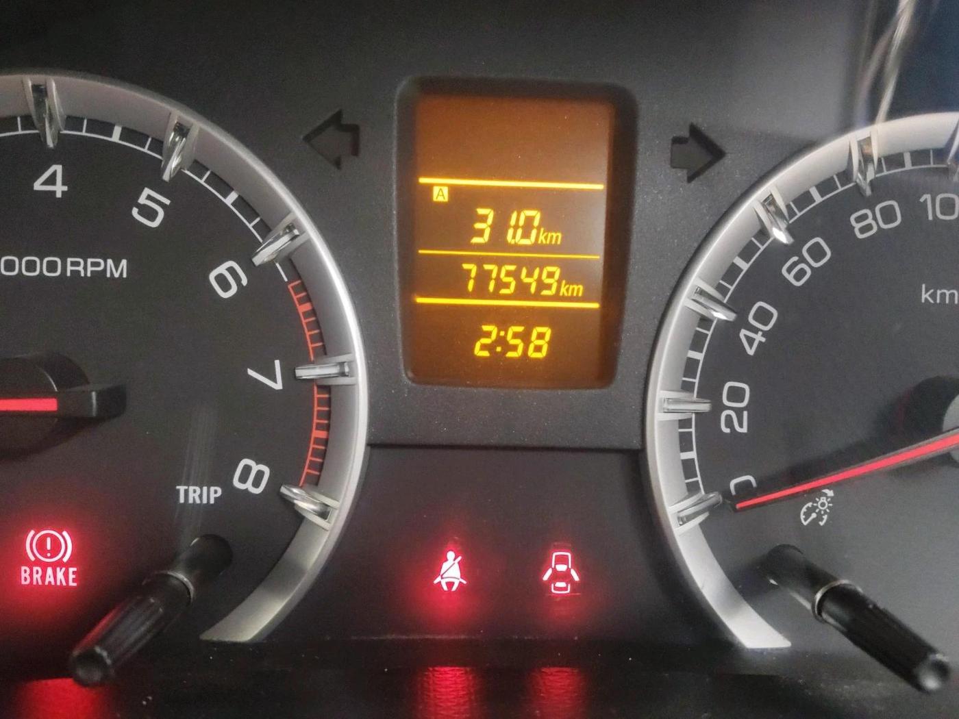 2011 Maruti Swift VXI, Petrol, Manual, 77,549 km, interior
