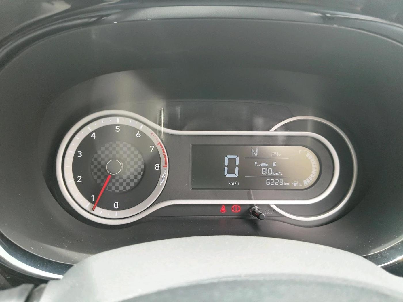 2021 Hyundai AURA SX PLUS 1.2 AMT, Petrol, Automatic, 6,229 km, interior