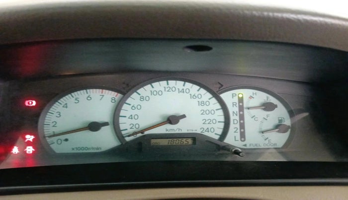 2004 Toyota Corolla H3 G 1.8, Petrol, Automatic, 1,80,657 km, interior