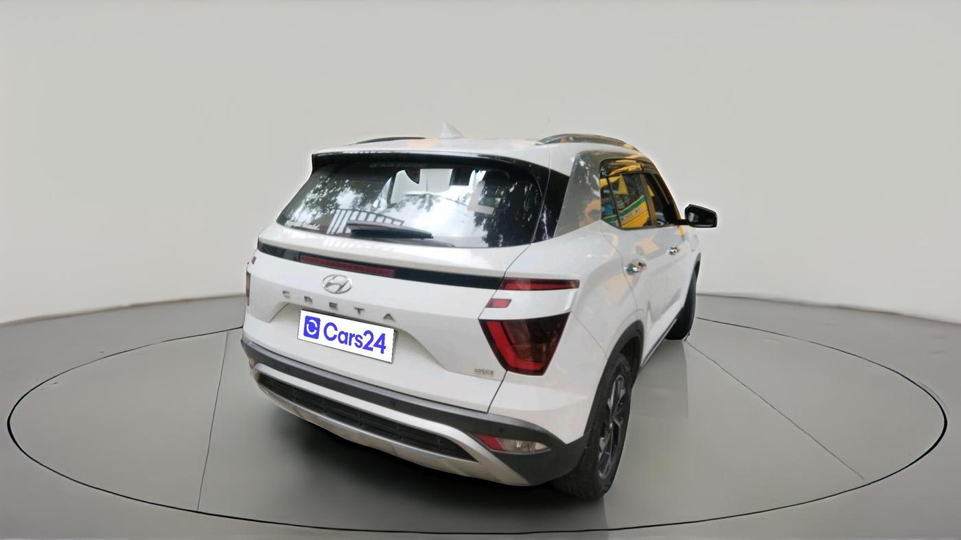 2021 Hyundai Creta SX (O) AT 1.5 DIESEL, Diesel, Automatic, 73,116 km, exterior
