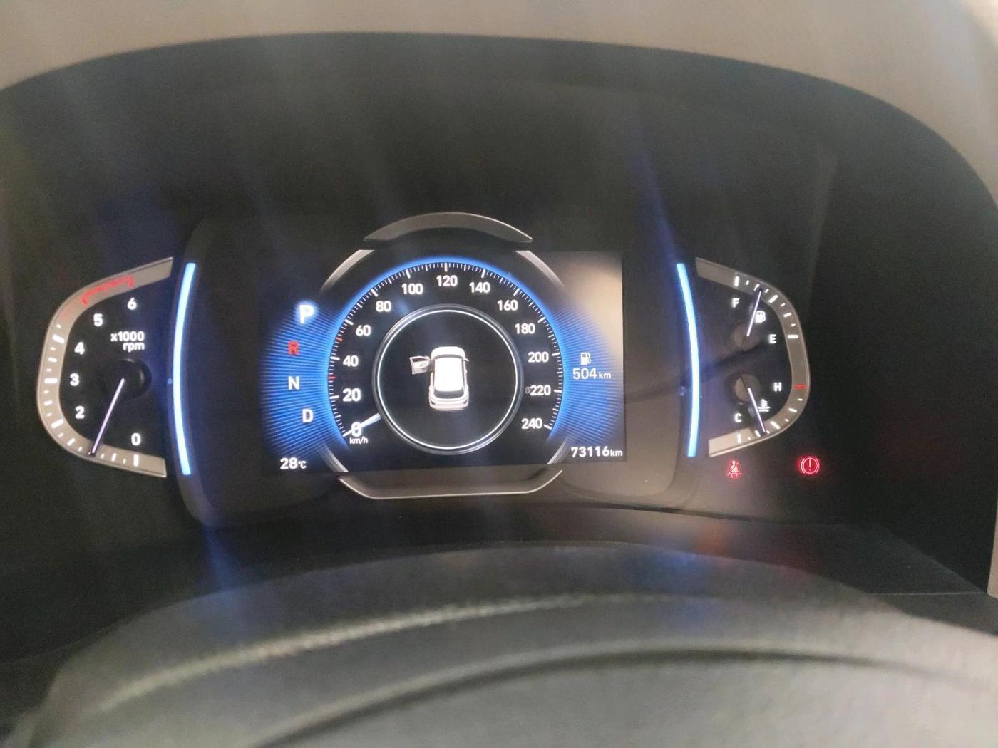 2021 Hyundai Creta SX (O) AT 1.5 DIESEL, Diesel, Automatic, 73,116 km, interior