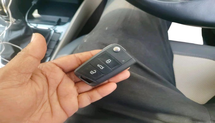 2023 Skoda SLAVIA STYLE 1.0L TSI AT, Petrol, Automatic, 6,045 km, interior