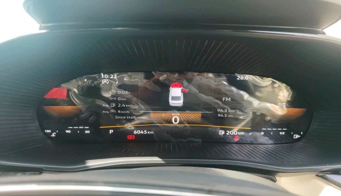 2023 Skoda SLAVIA STYLE 1.0L TSI AT, Petrol, Automatic, 6,045 km, interior