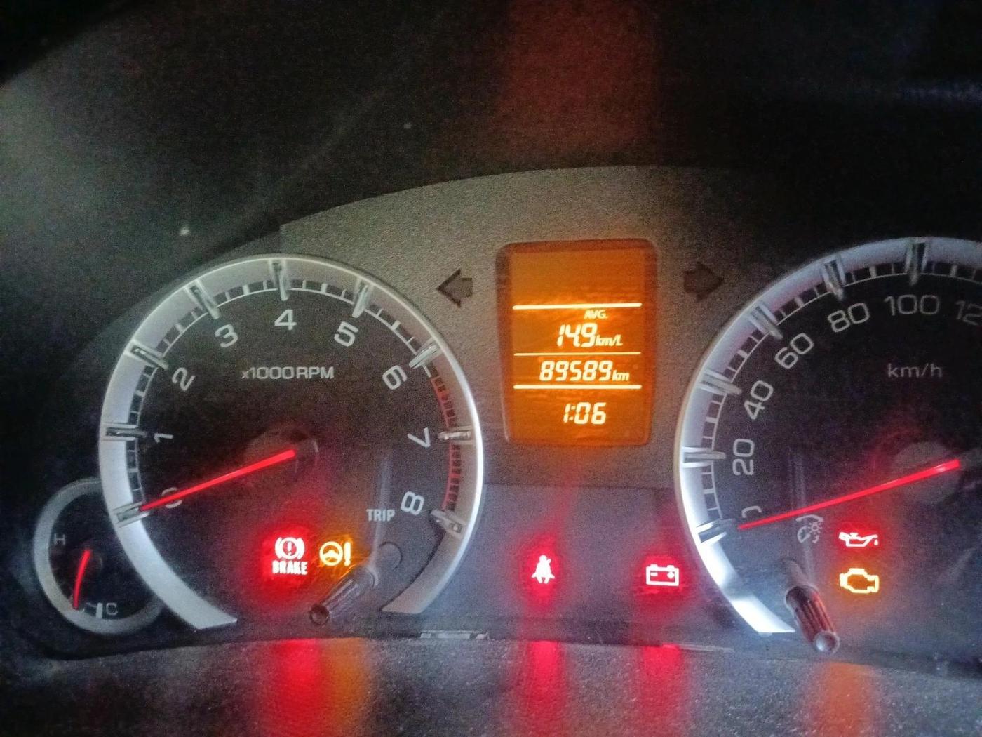 2015 Maruti Swift VXI, Petrol, Manual, 89,589 km, interior