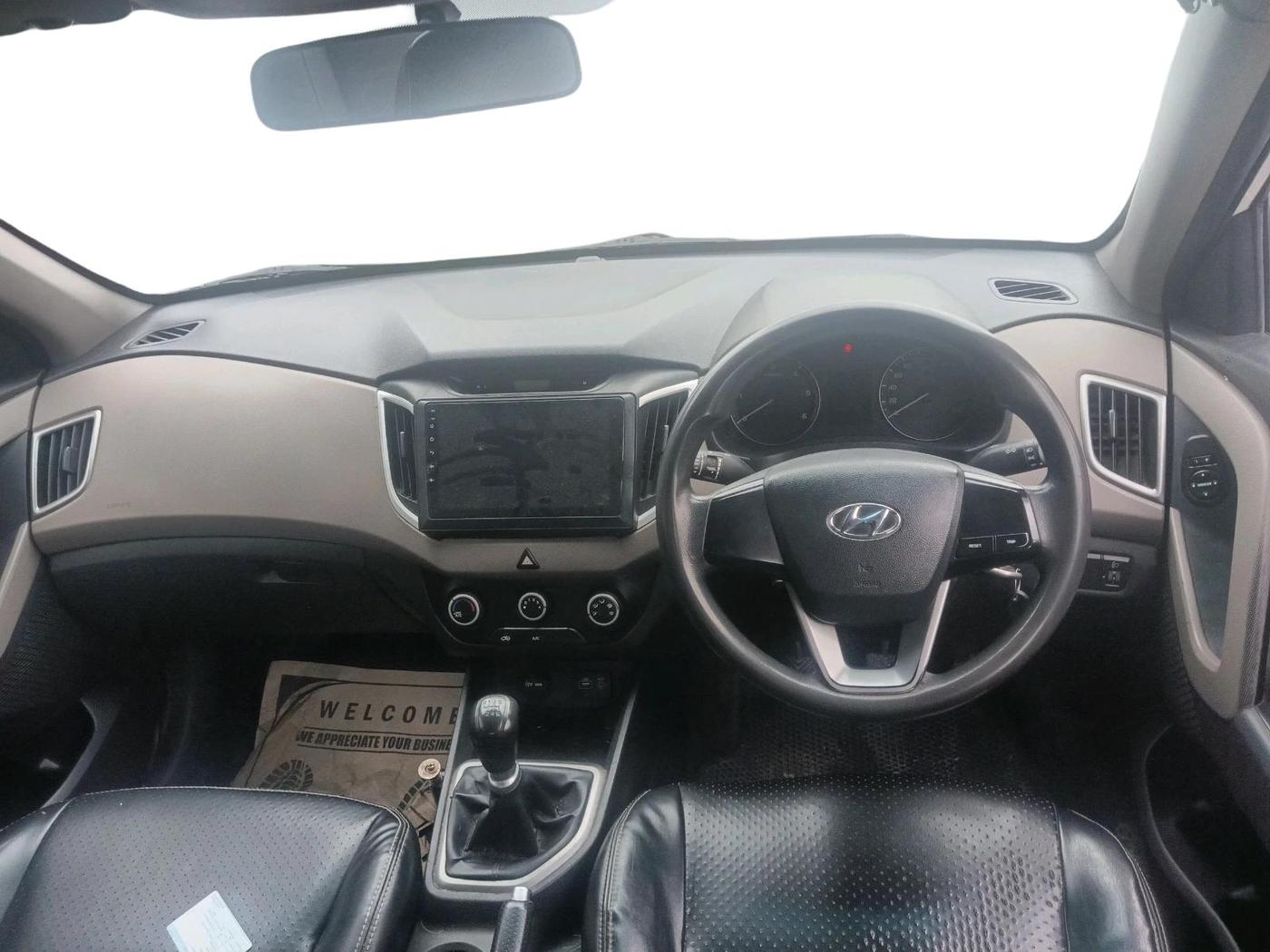 2017 Hyundai Creta E PLUS 1.4 DIESEL, Diesel, Manual, 76,135 km, interior