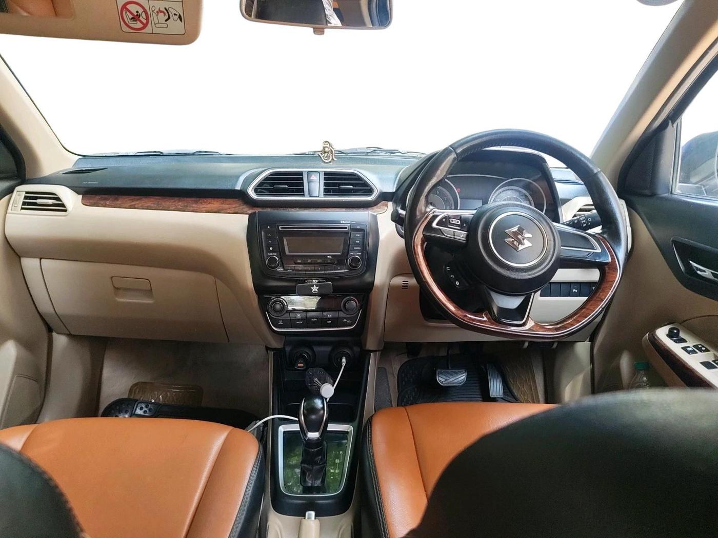 2017 Maruti Dzire ZXI AMT, Petrol, Automatic, 90,569 km, interior