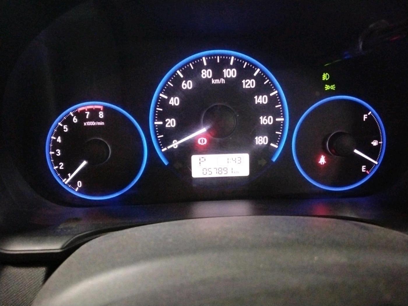 2018 Honda Brio VX AT, Petrol, Automatic, 57,891 km, interior