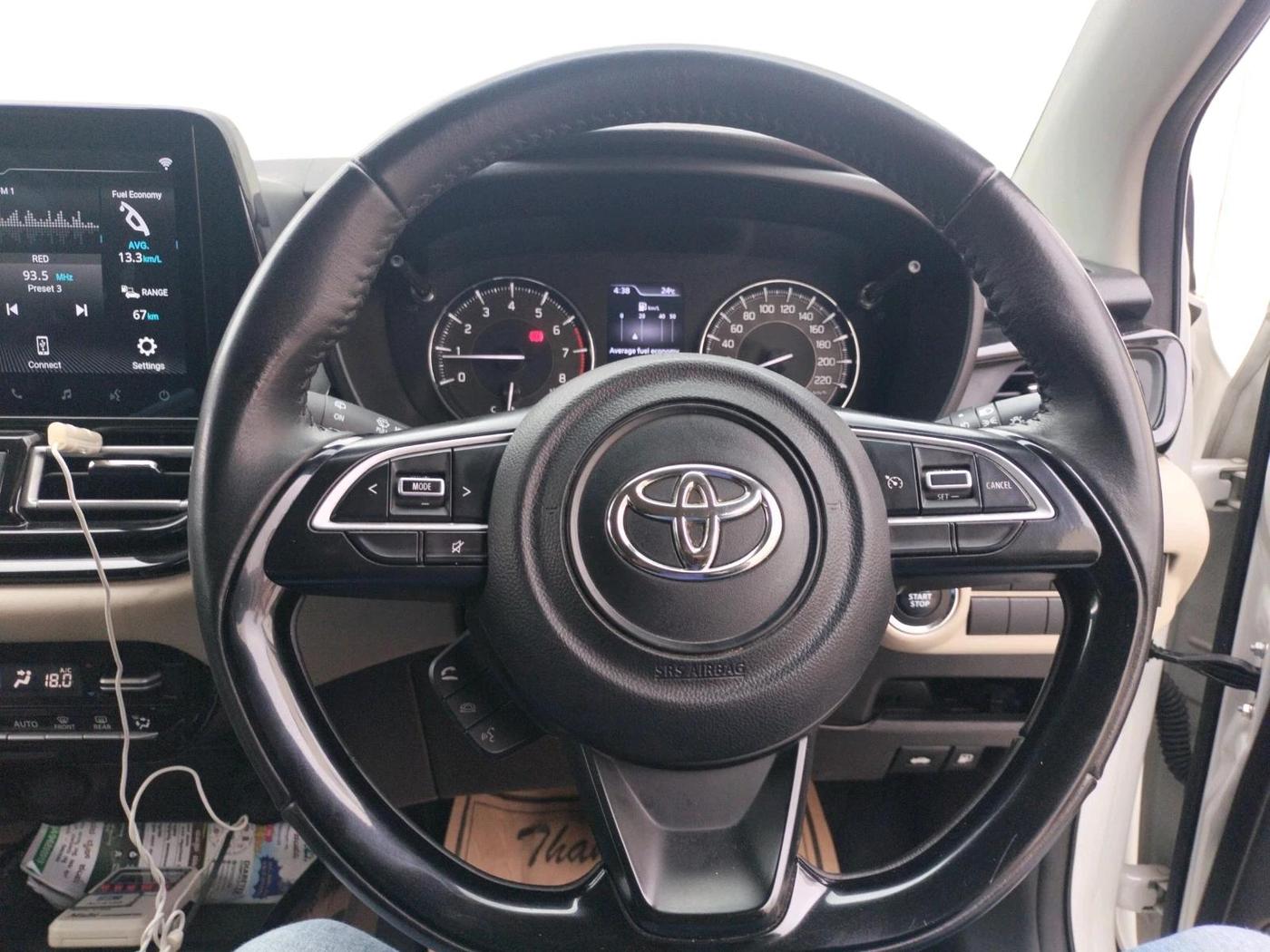 2023 Toyota Glanza V AMT, Petrol, Automatic, 29,950 km, interior