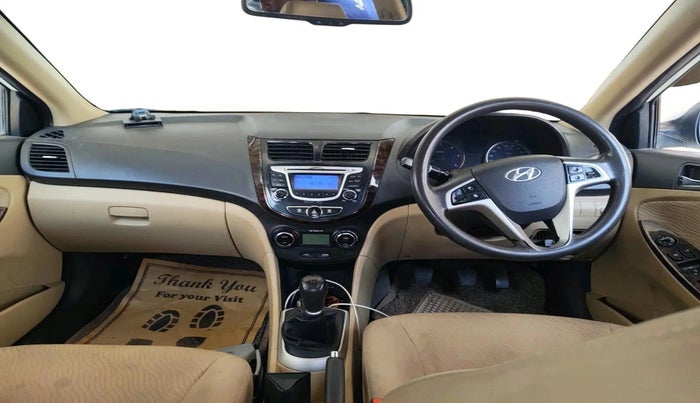 2013 Hyundai Verna FLUIDIC 1.6 CRDI EX, Diesel, Manual, 1,12,432 km, interior