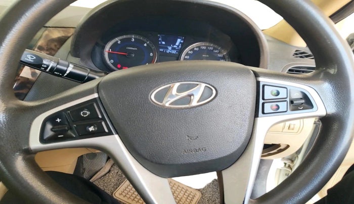 2013 Hyundai Verna FLUIDIC 1.6 CRDI EX, Diesel, Manual, 1,12,432 km, interior