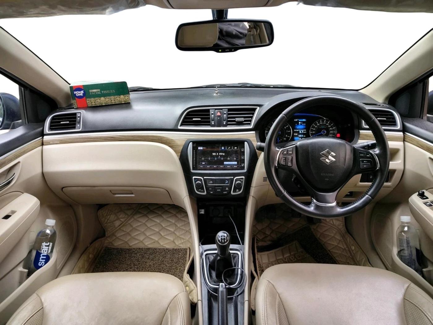 2020 Maruti Ciaz ALPHA 1.5 SHVS PETROL, Petrol, Manual, 59,861 km, interior