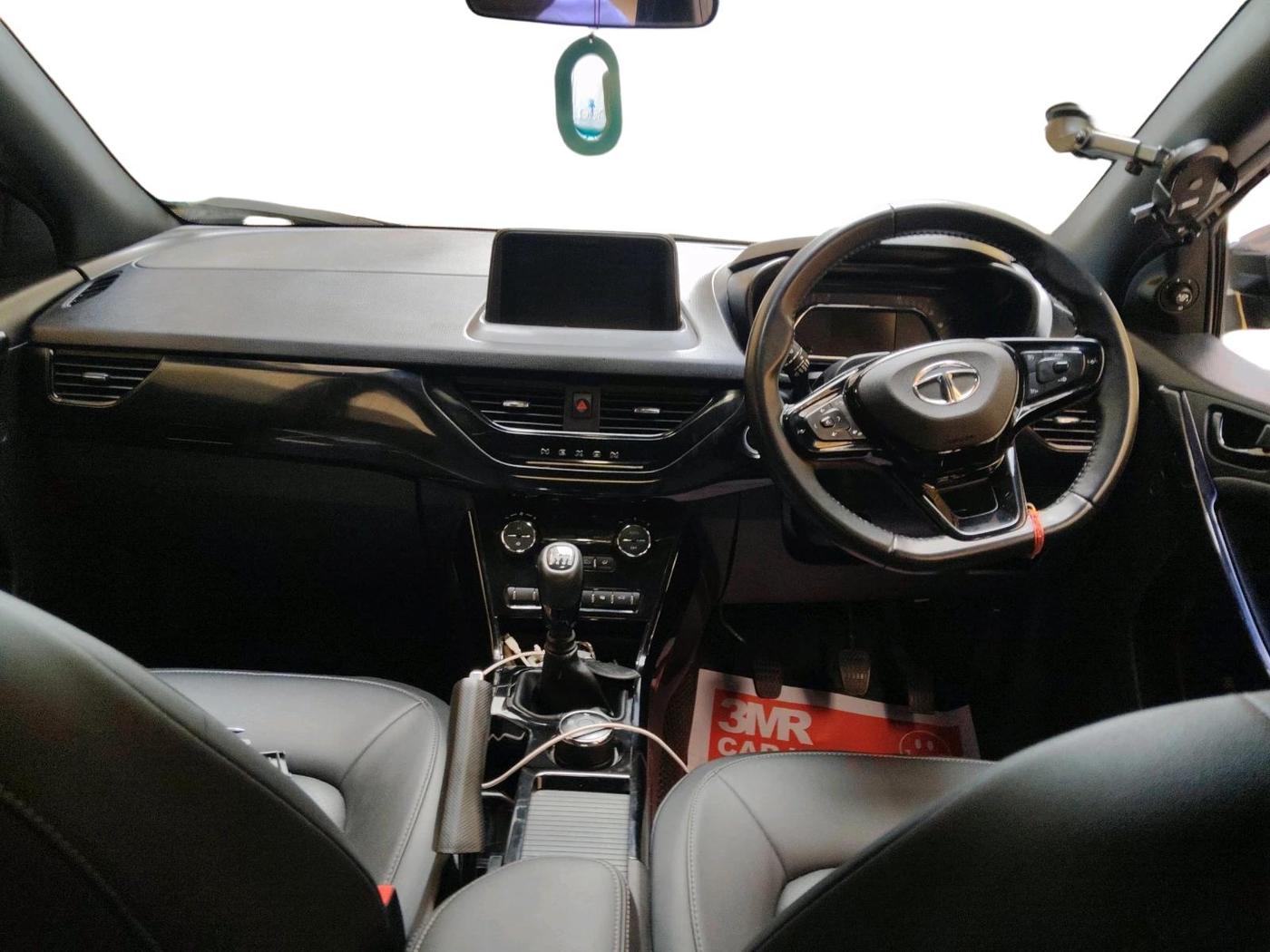 2022 Tata NEXON XZ PLUS (HS) PETROL DARK EDITION, Petrol, Manual, 15,500 km, interior