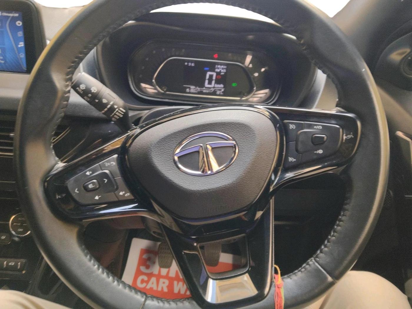 2022 Tata NEXON XZ PLUS (HS) PETROL DARK EDITION, Petrol, Manual, 15,500 km, interior