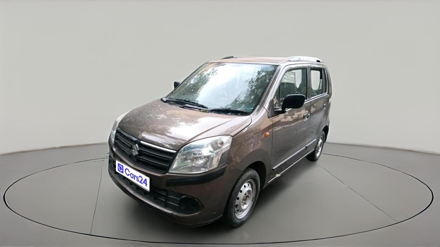 2012 Maruti Wagon R 1.0 LXI LPG, Petrol, Manual, 58,042 km, exterior