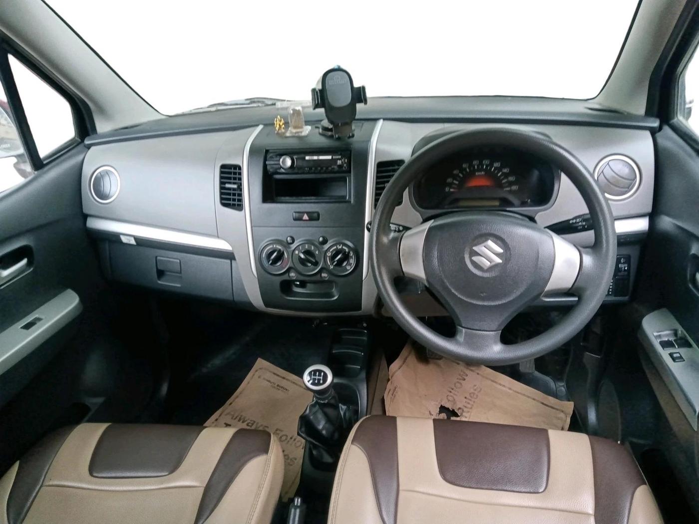 2012 Maruti Wagon R 1.0 LXI LPG, Petrol, Manual, 58,042 km, interior