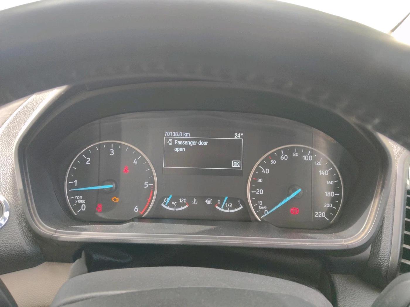 2020 Ford Ecosport TITANIUM 1.5L DIESEL, Diesel, Manual, 70,138 km, interior