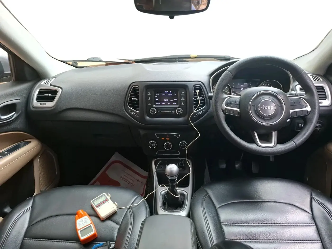 2018 Jeep Compass LONGITUDE 2.0 DIESEL, Diesel, Manual, 75,866 km, interior