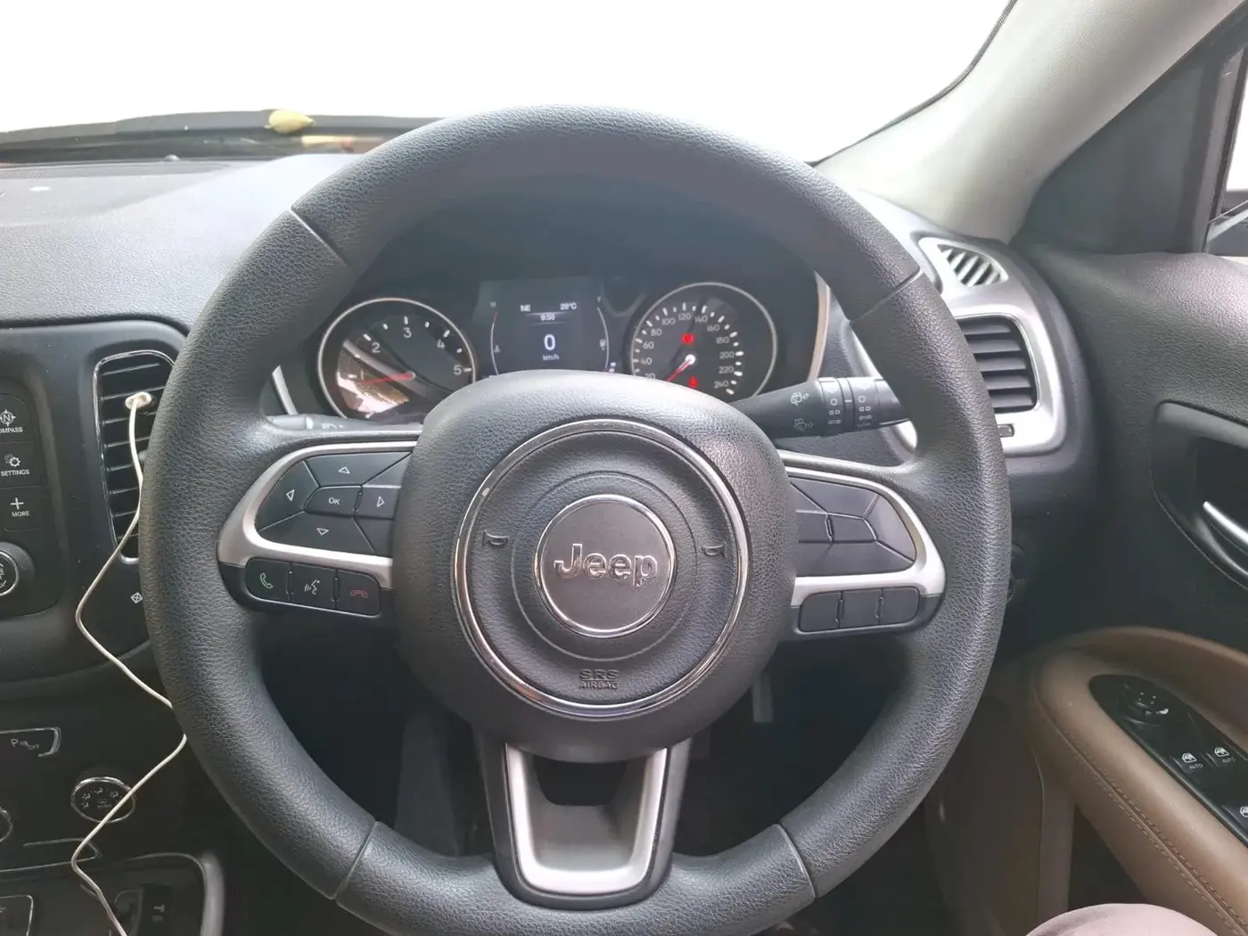 2018 Jeep Compass LONGITUDE 2.0 DIESEL, Diesel, Manual, 75,866 km, interior