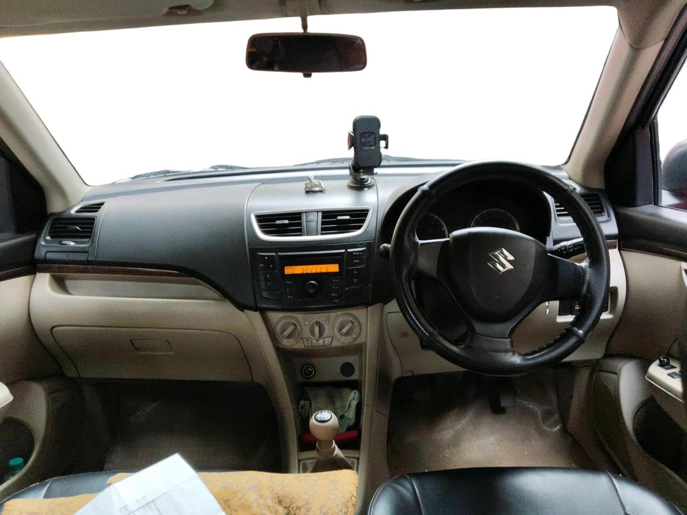 2012 Maruti Swift Dzire VDI, Diesel, Manual, 99,546 km, interior