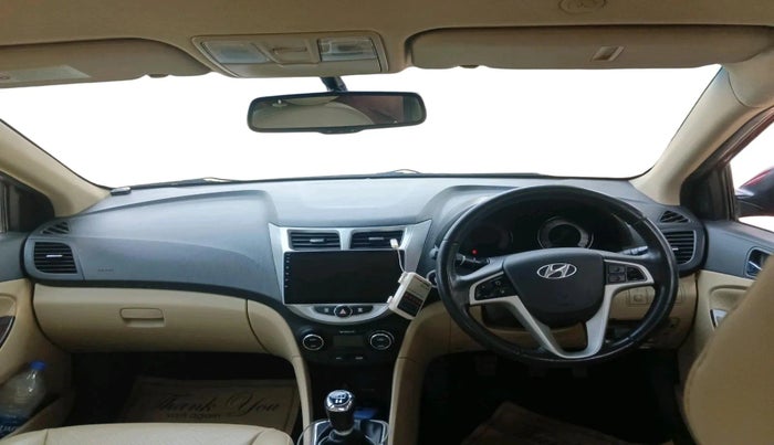 2014 Hyundai Verna FLUIDIC 1.6 VTVT SX OPT, Petrol, Manual, 55,076 km, interior