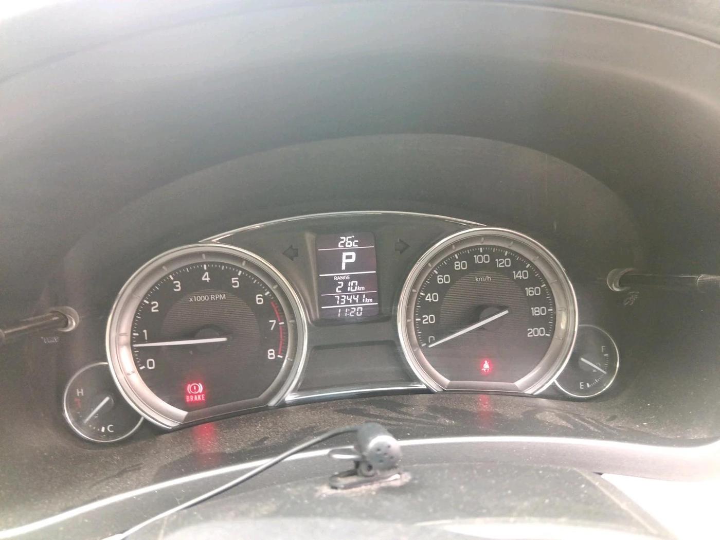 2017 Maruti Ciaz DELTA 1.4 AT PETROL, Petrol, Automatic, 73,441 km, interior