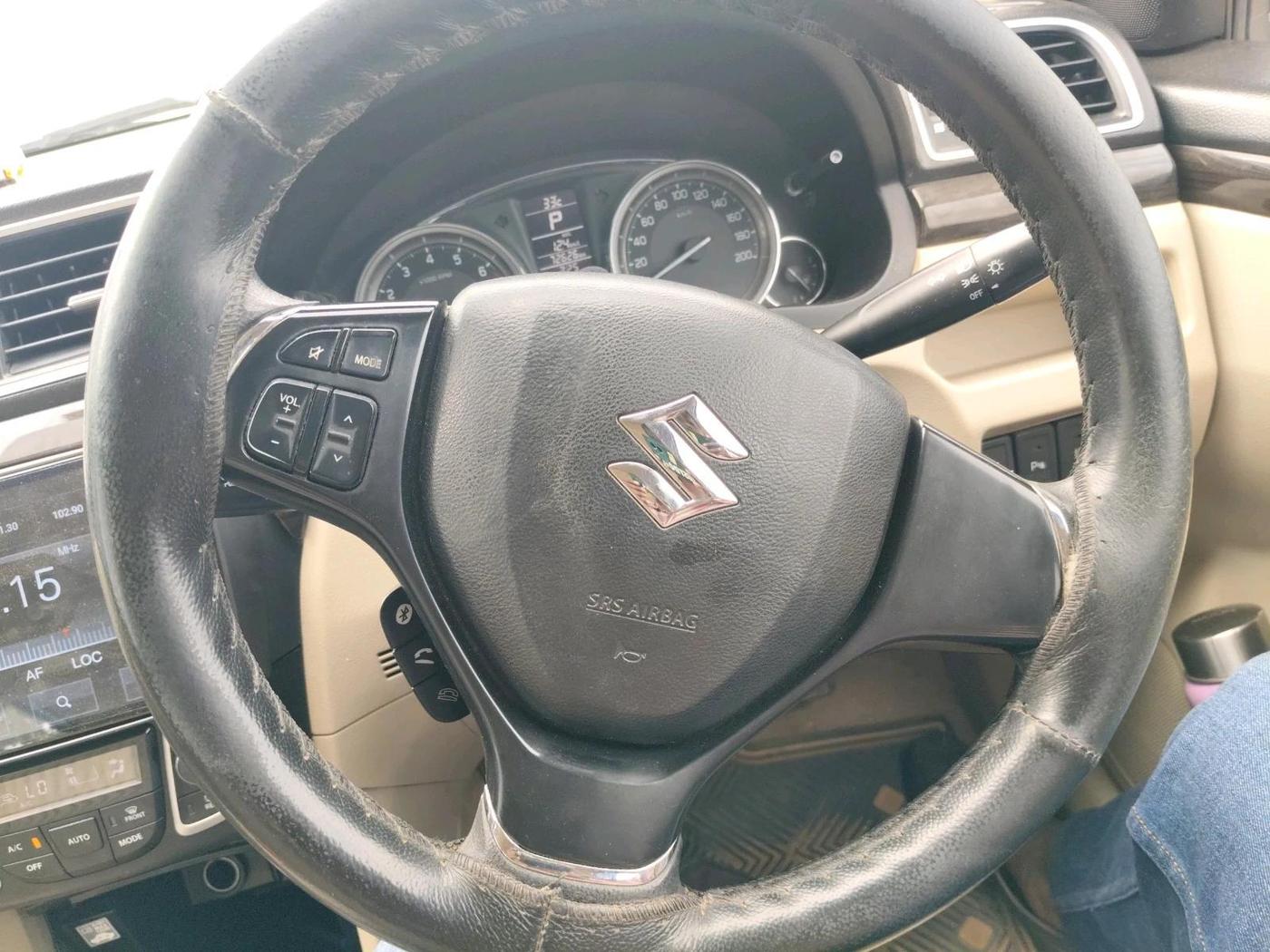 2017 Maruti Ciaz DELTA 1.4 AT PETROL, Petrol, Automatic, 73,441 km, interior